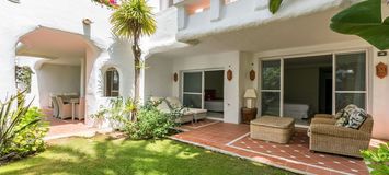 Marbella Apartment ground floor beach front