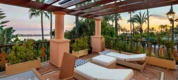 Duplex apartament for rent front line beach Marbella
