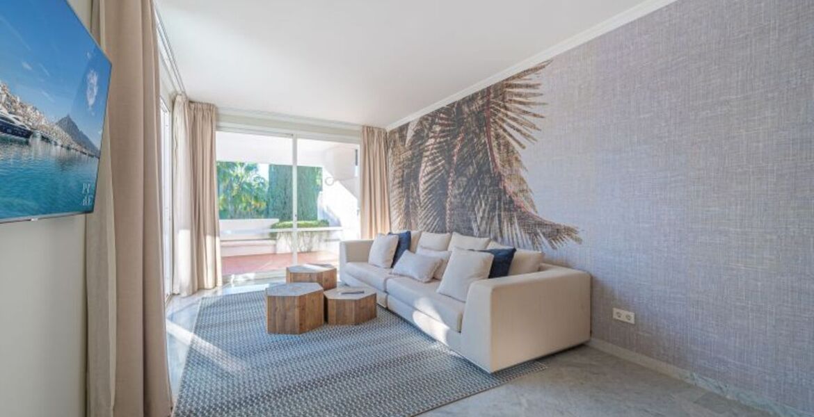 Penthouse duplex for rental in Marina Puente Romano Hotel
