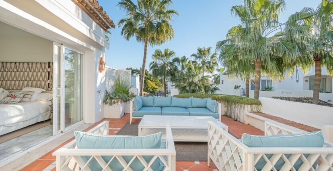 Penthouse duplex for rental in Marina Puente Romano Hotel