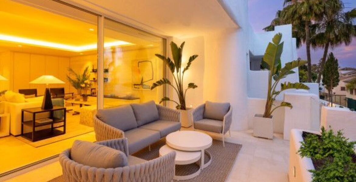 Penthouse duplex for rental in Marina Puente Romano Hotel