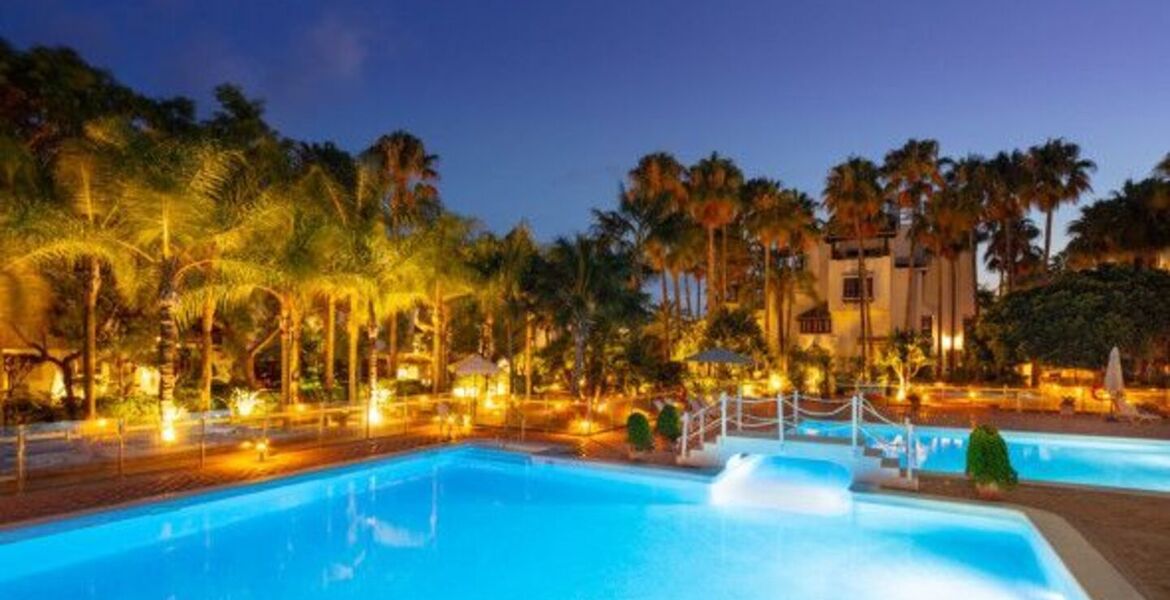 Penthouse duplex for rental in Marina Puente Romano Hotel