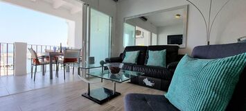 Frontline apartment in Puerto Banus
