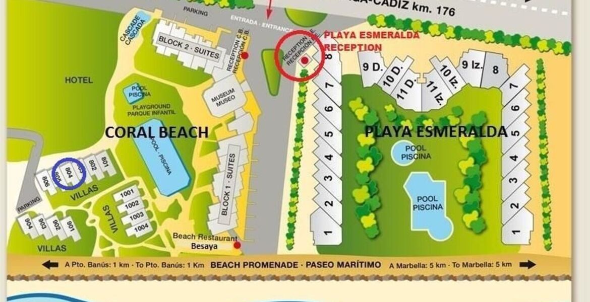 Apartment for rent in Coral Beach