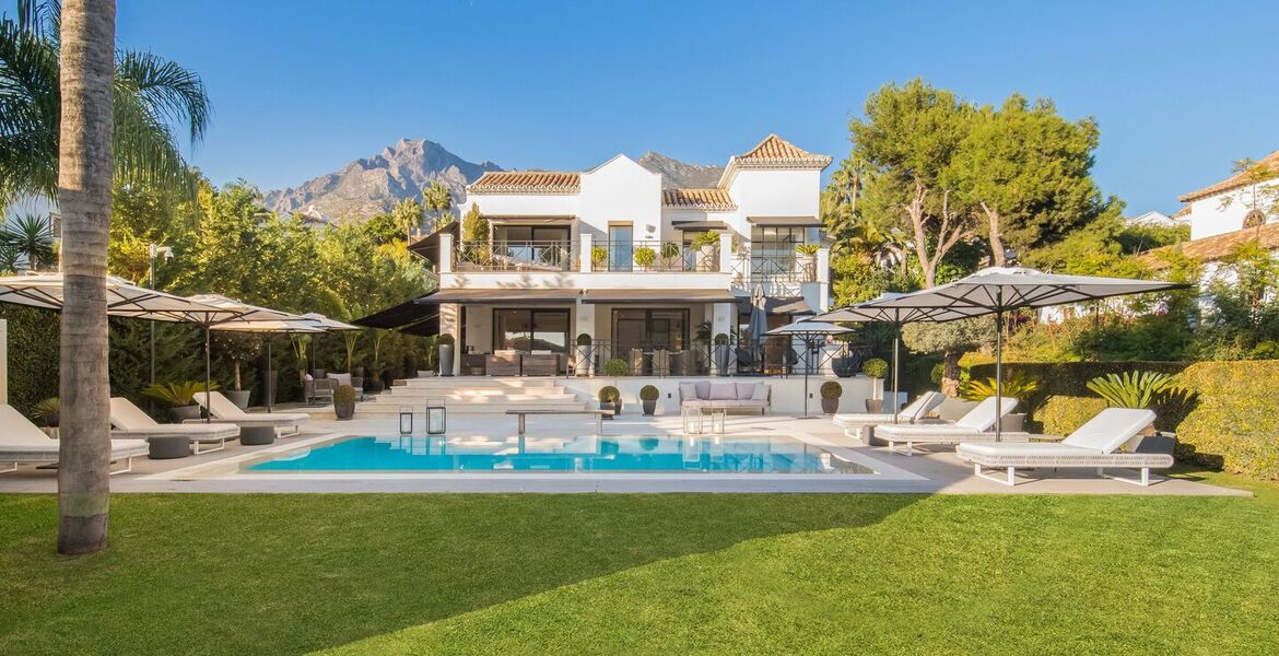 Villa ecológica de lujo en la calle más cara de España