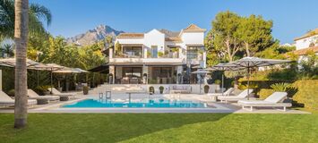 Villa ecológica de lujo en la calle más cara de España