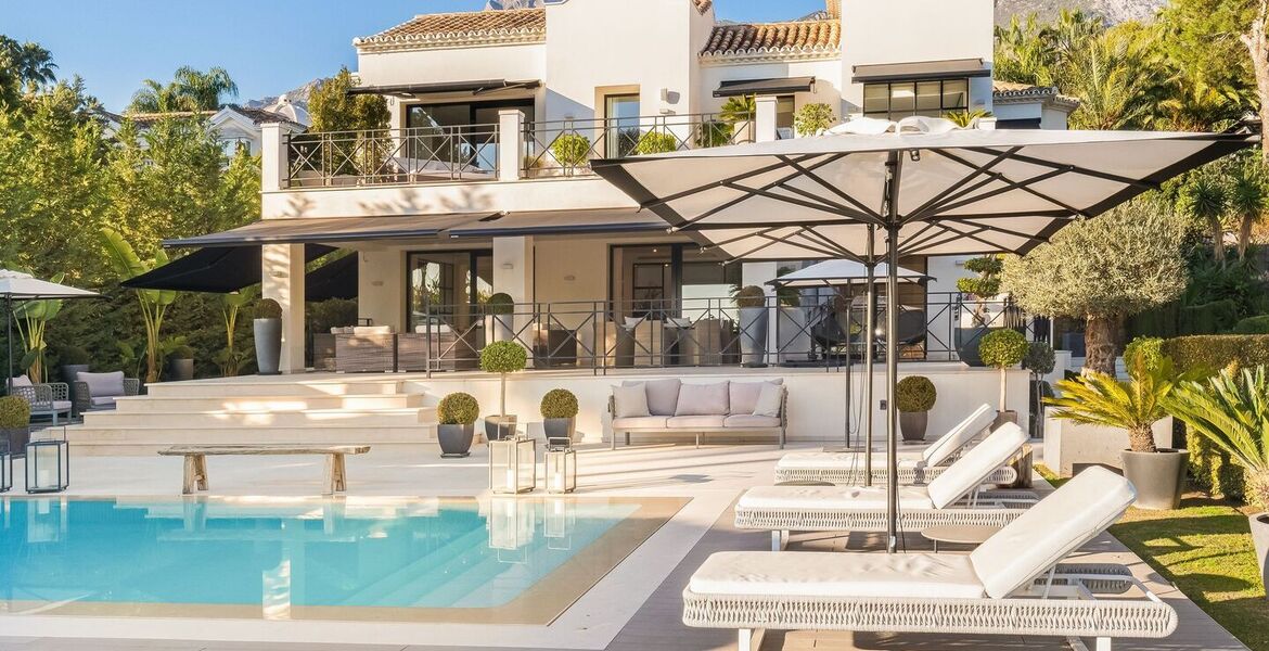 Villa ecológica de lujo en la calle más cara de España