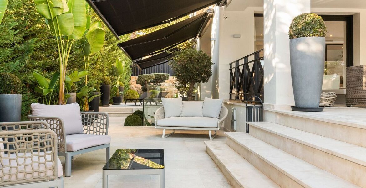 Villa ecológica de lujo en la calle más cara de España
