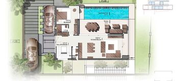 Modern 4-Bedroom Villa in Rio Verde with Private Pool