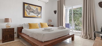 This Modern-style villa in Ibiza