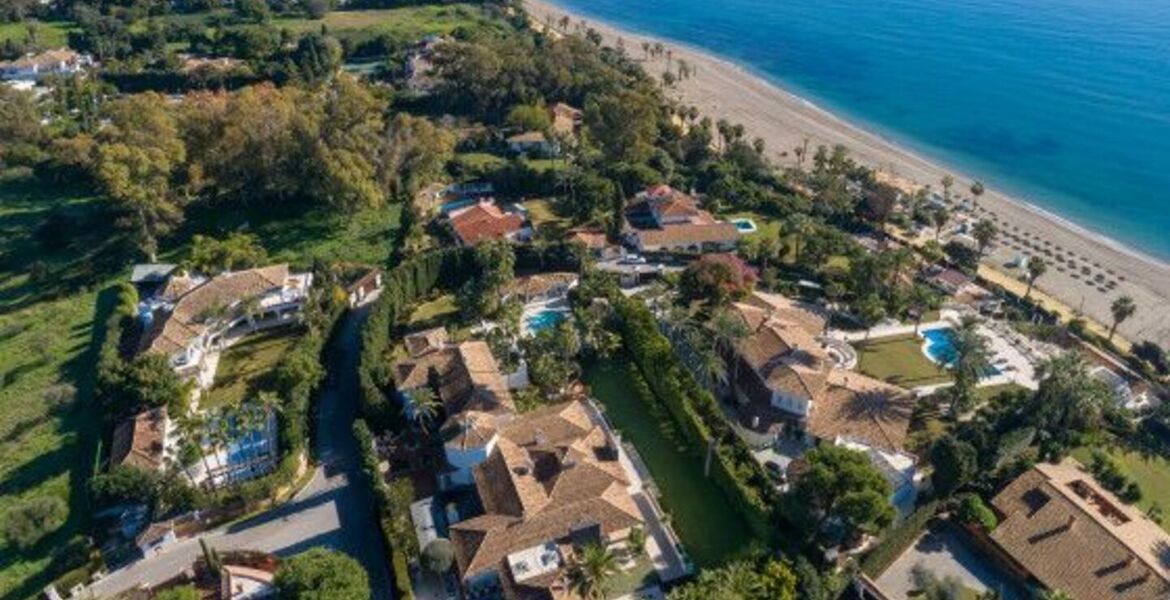 Luxury Villa on Marbella's Golden Mile with Private Pool