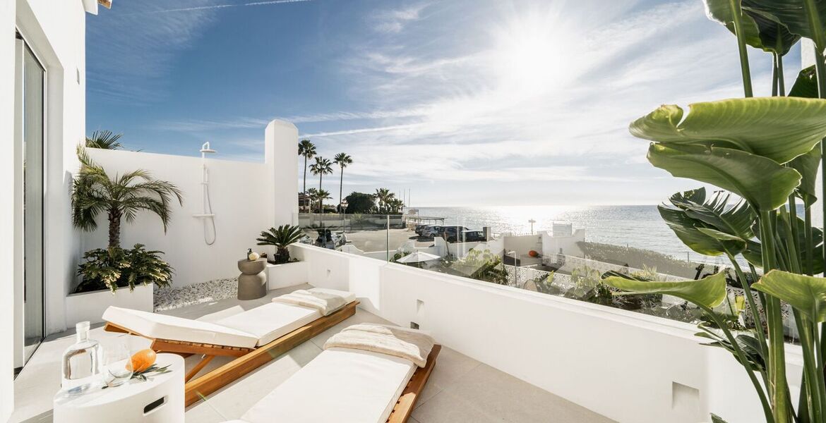 Luxury Beachside Townhouse in Marbella