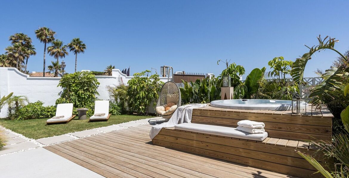 Luxury Beachside Townhouse in Marbella