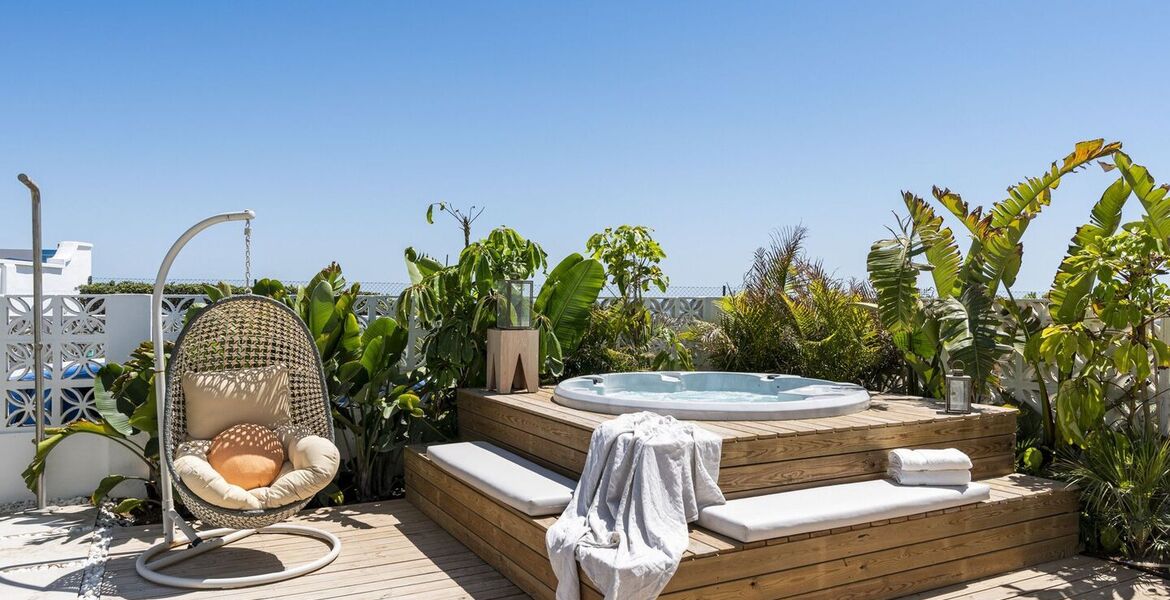 Luxury Beachside Townhouse in Marbella