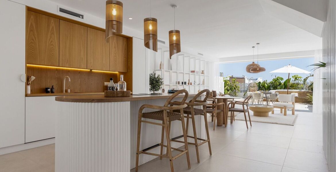 Luxury Beachside Townhouse in Marbella