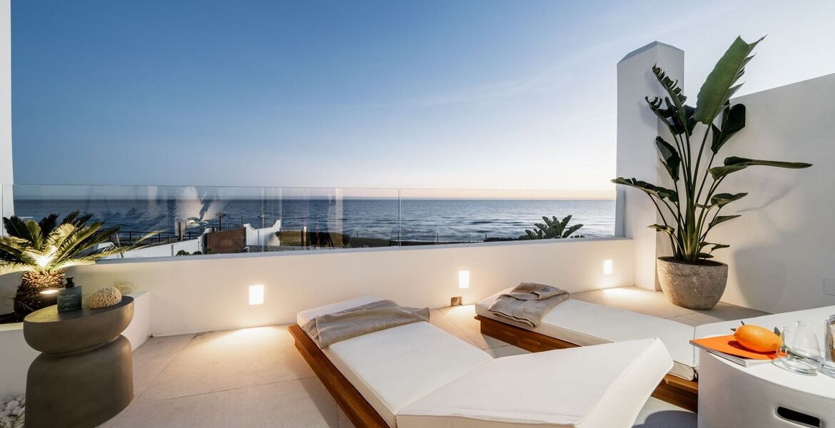 Luxury Beachside Townhouse in Marbella