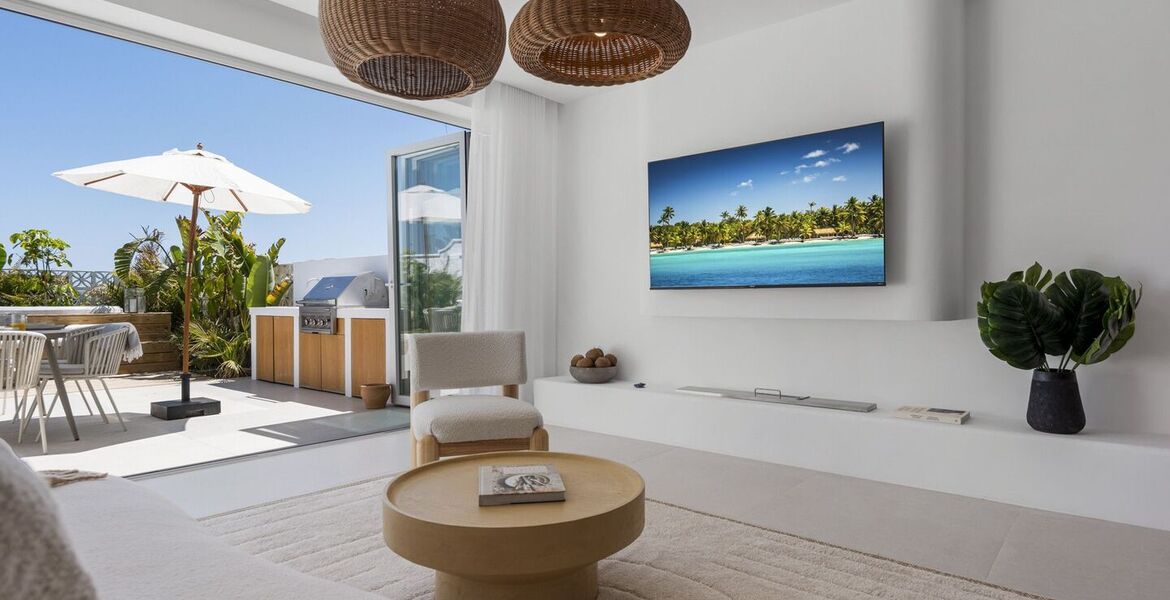 Luxury Beachside Townhouse in Marbella