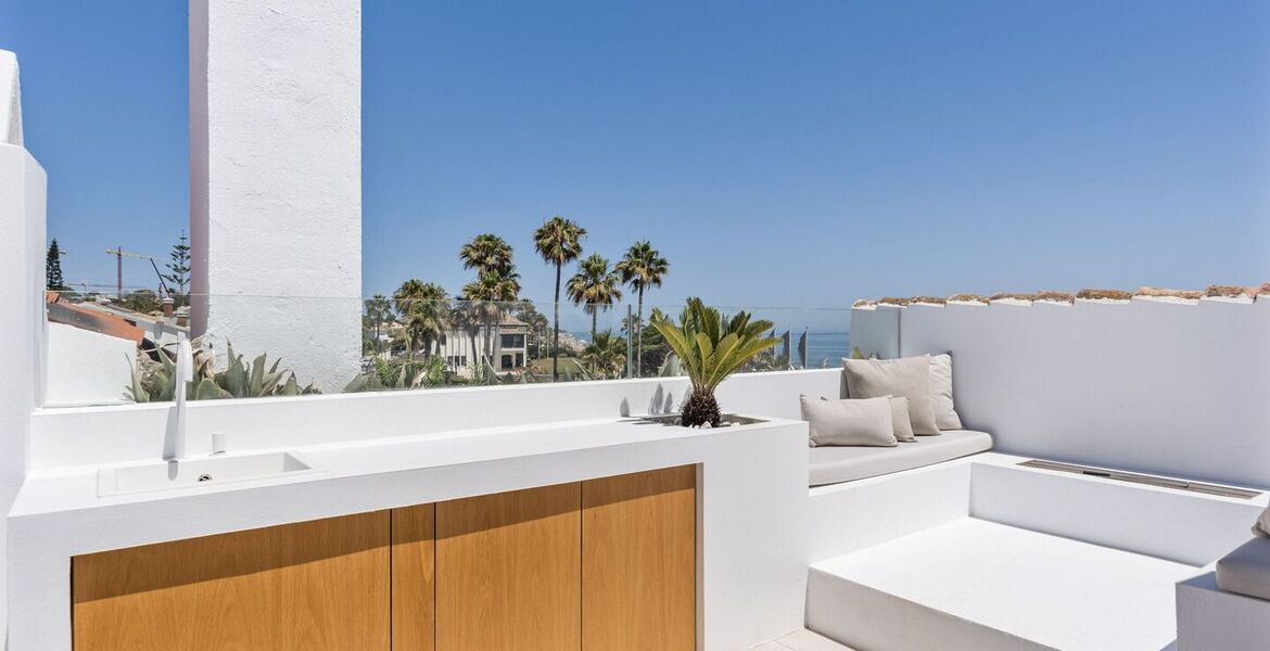 Luxury Beachside Townhouse in Marbella