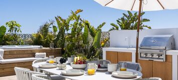 Luxury Beachside Townhouse in Marbella