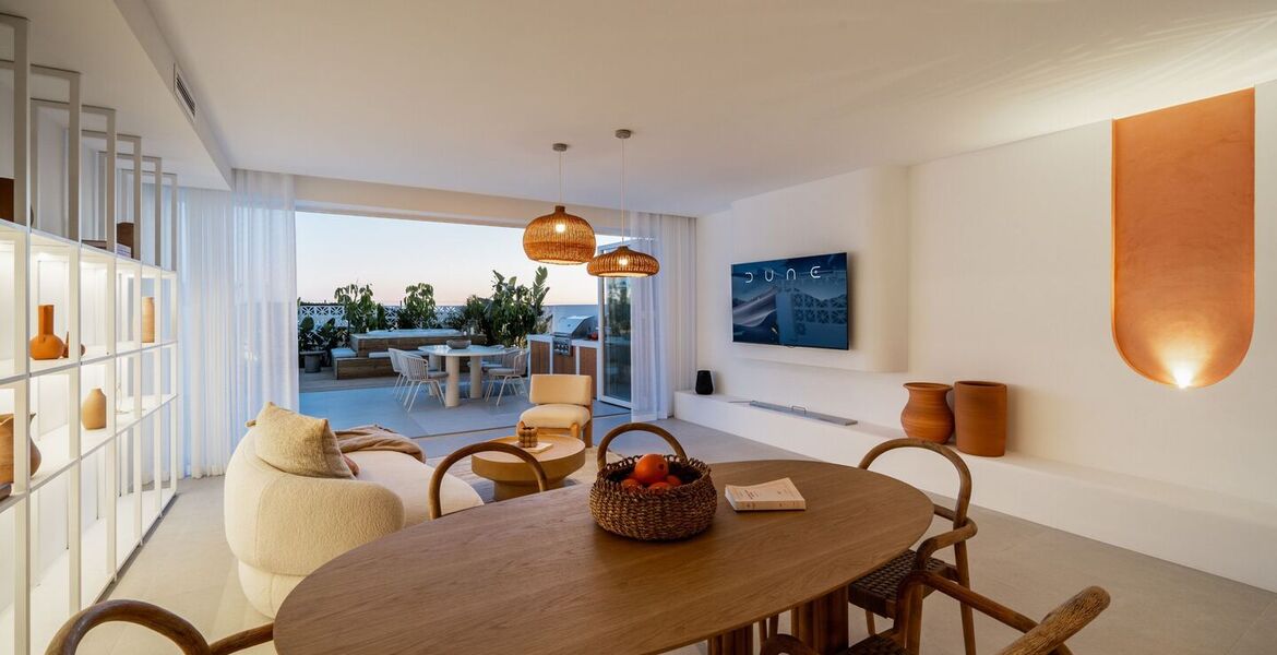 Luxury Beachside Townhouse in Marbella