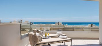 Luxury apartment for rent in Beach Front Estepona