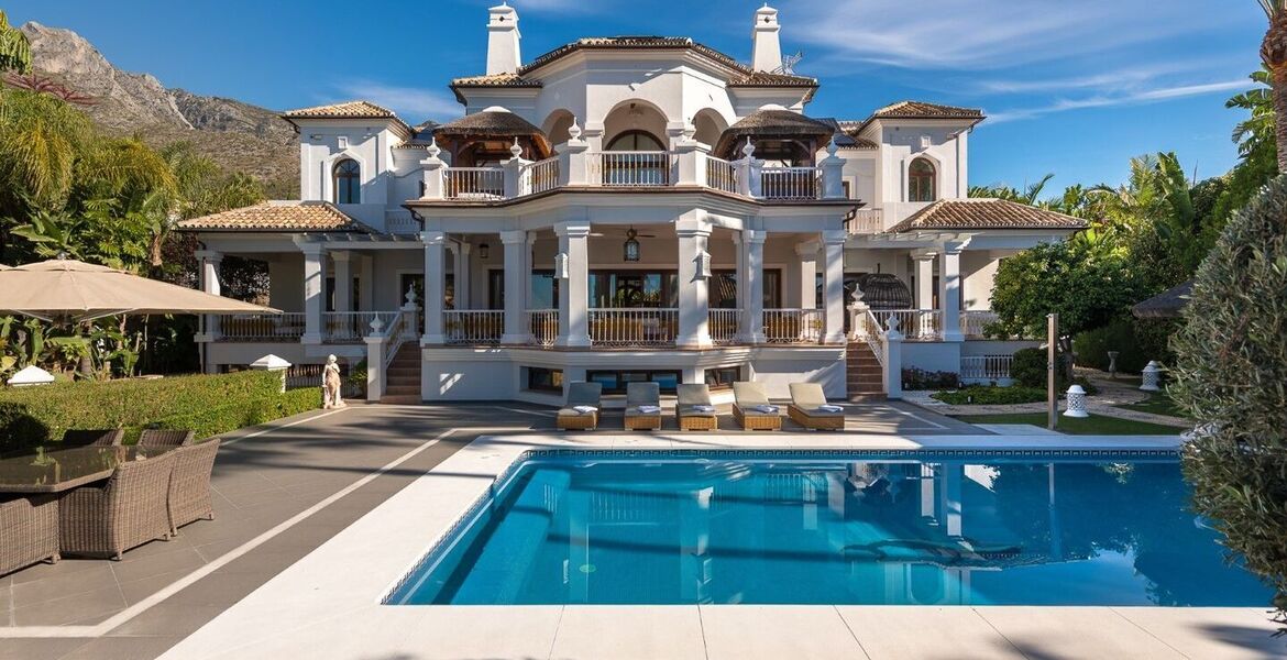 Villa de luxe à louer à Sierra Blanca Marbella