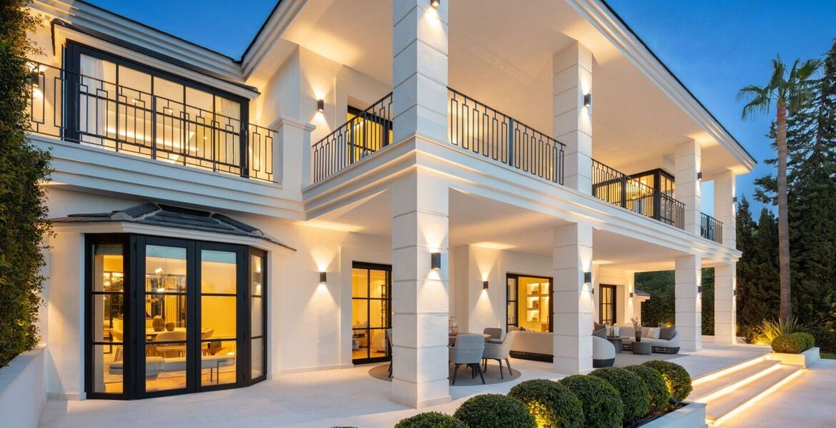 Luxury villa for rent in Marbella Golden Mile