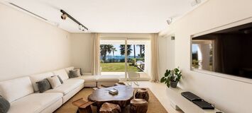 Beachfront Villa for rent in Golden Mile Marbella