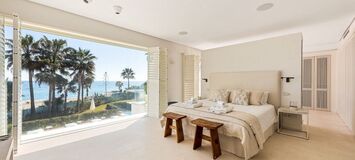 Beachfront Villa for rent in Golden Mile Marbella