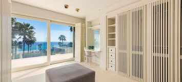 Beachfront Villa for rent in Golden Mile Marbella