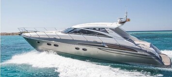 Yacht Princess V58 for rental in Puerto Banús, Marbella 